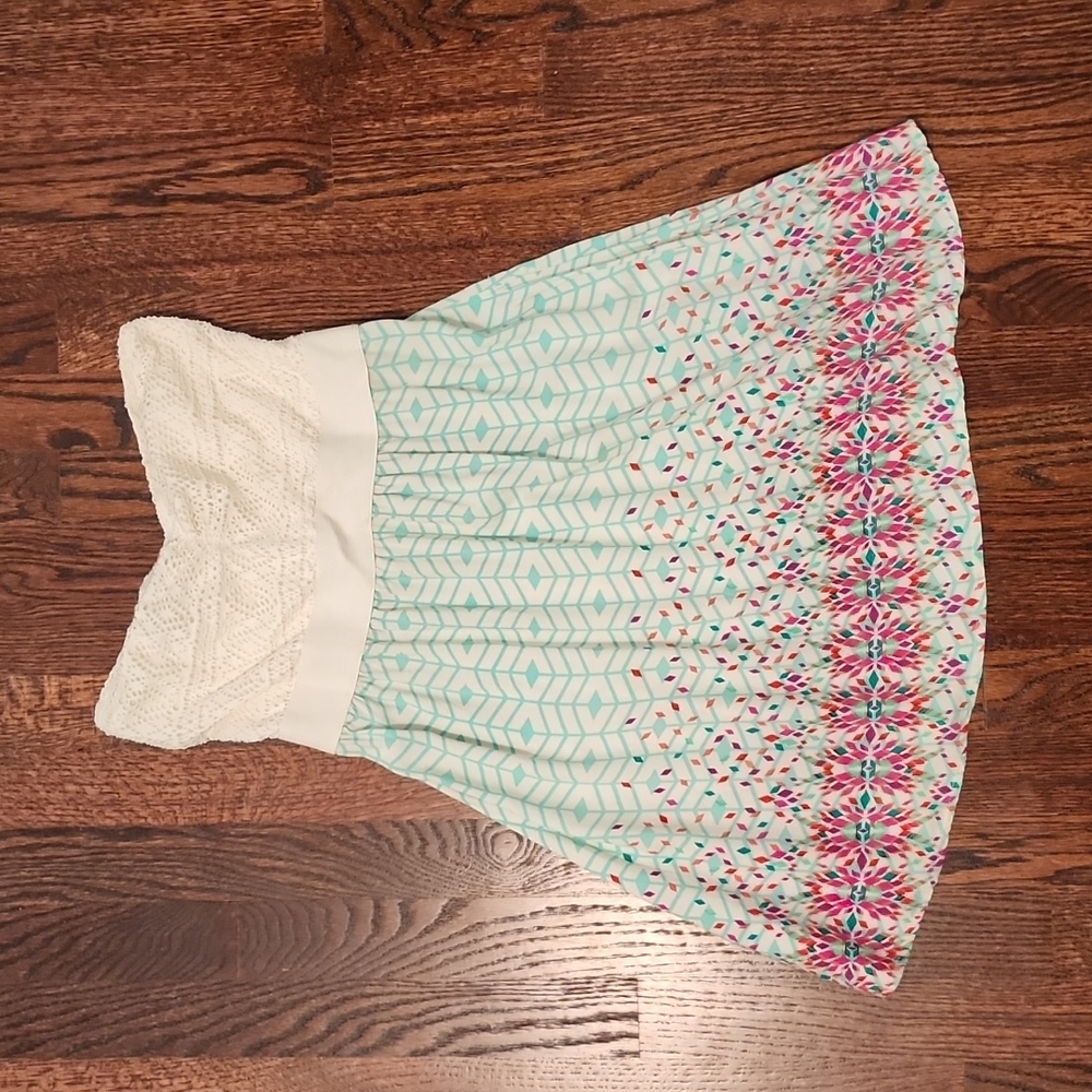 Strapless dress